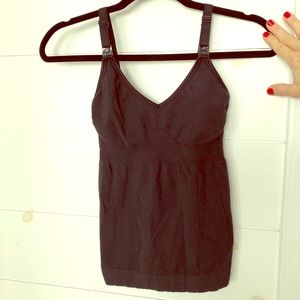 Bravado Nursing Tank - Black - Small